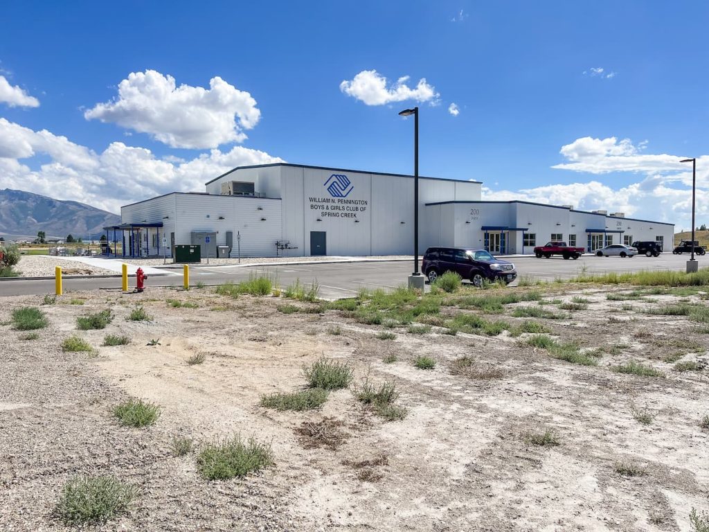 Large multi-purpose event hall at the Boys & Girls club in Spring Creek, Nevada